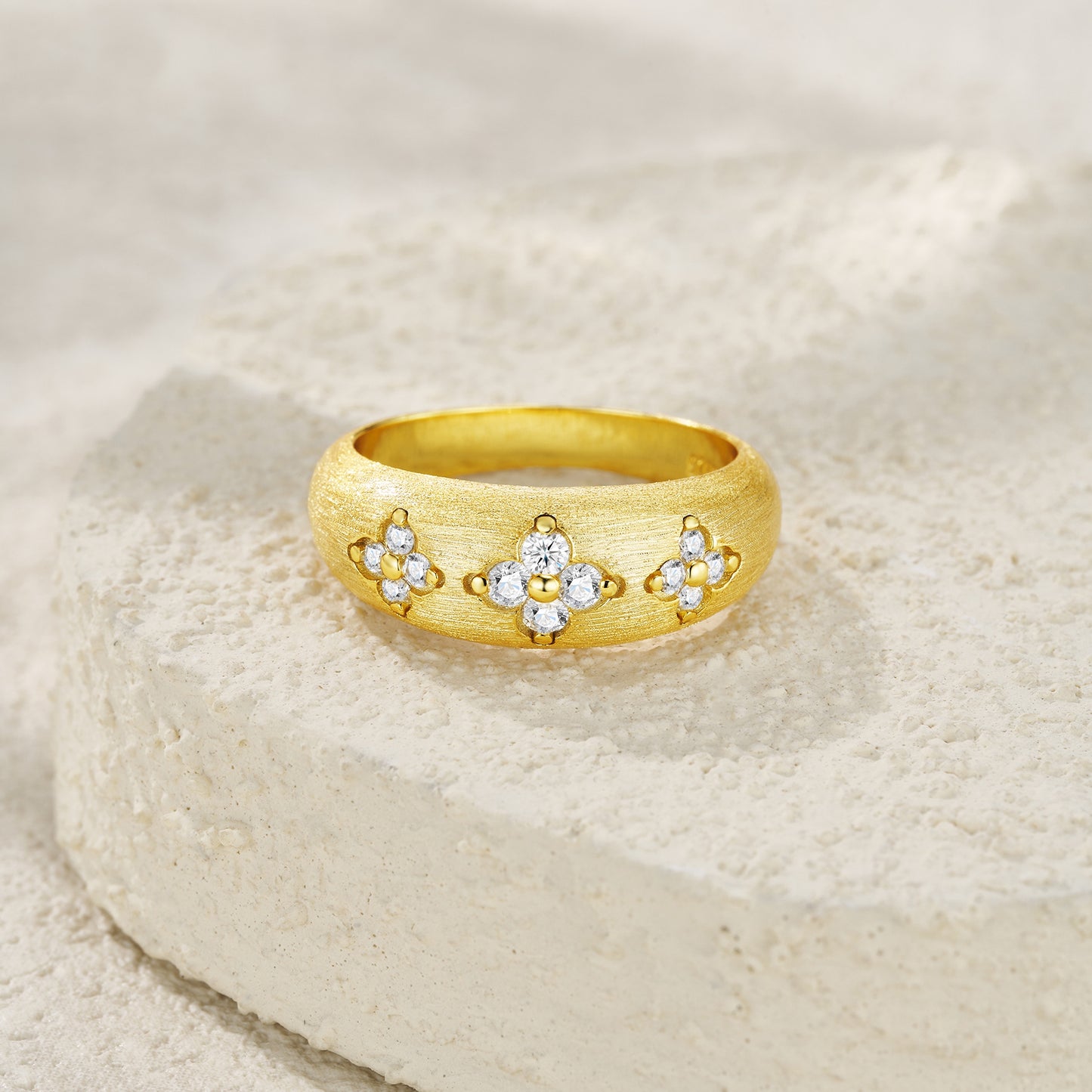 STRAZIA-Anello Hyacinth With S925 Top-quality Moissanite Luxury