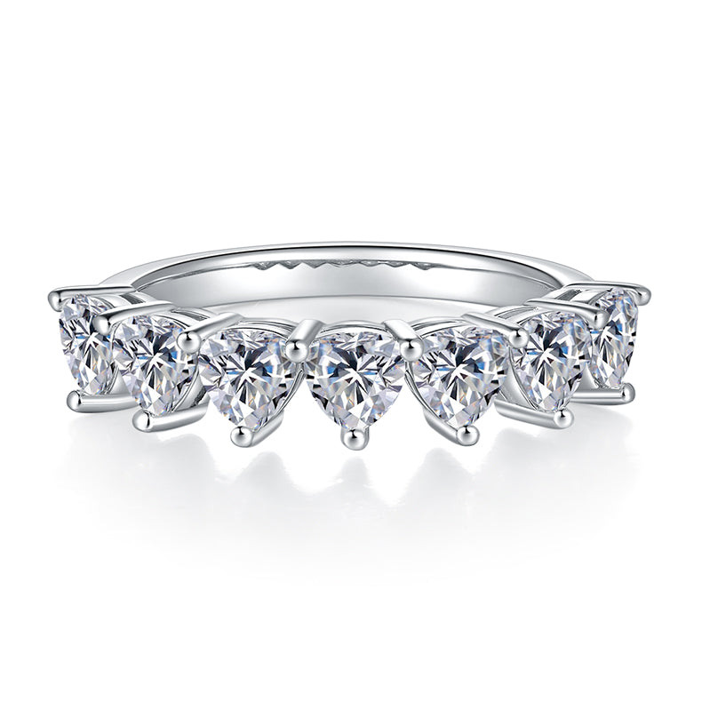 STRAZIA- Anello "ESSENZIALE" S925 & Moissanite 2carati GRA