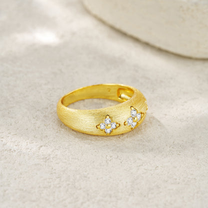 STRAZIA-Anello Hyacinth With S925 Top-quality Moissanite Luxury