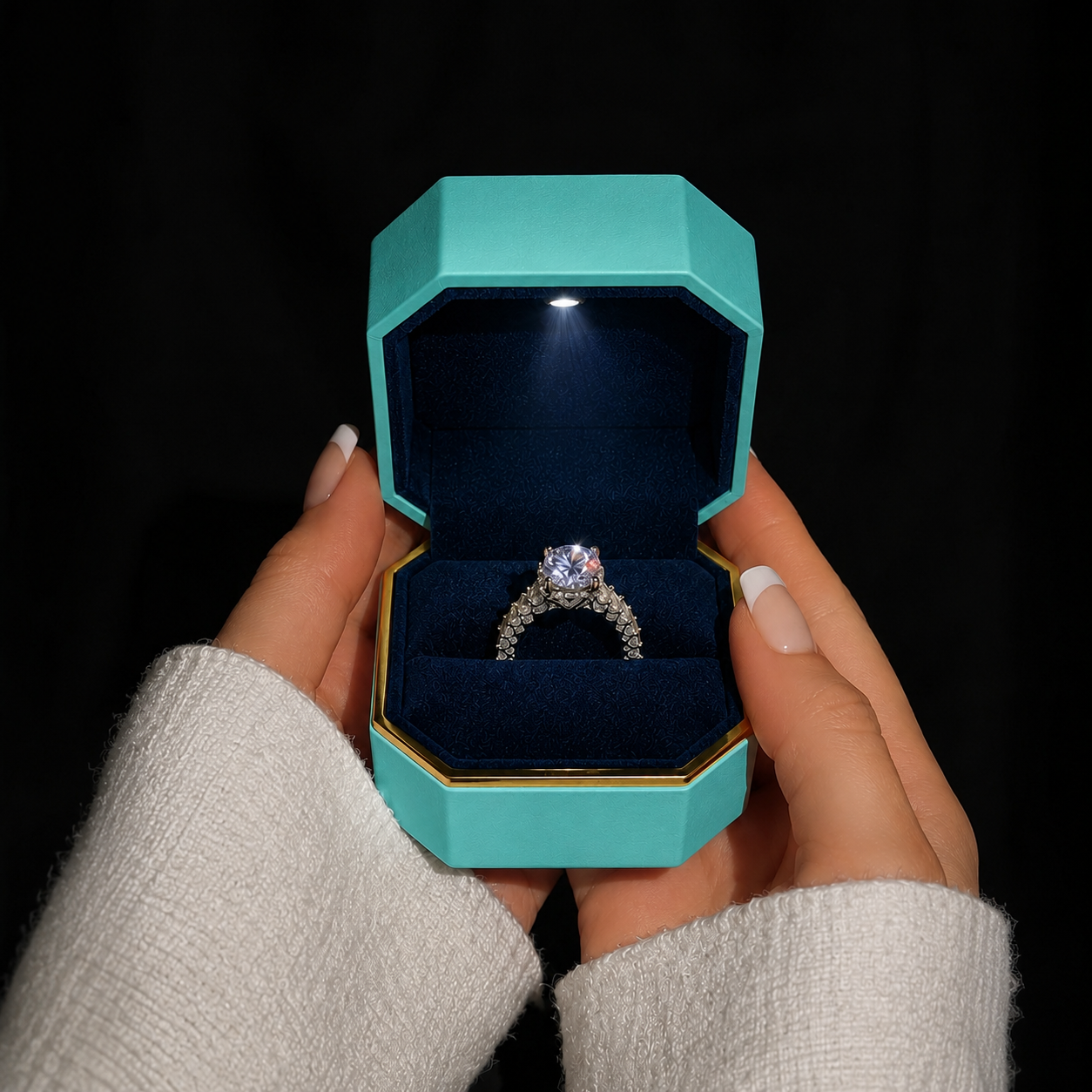 STRAZIA - VENERE Ring 5 Carat of Pure Elegance (NEW VERSION)