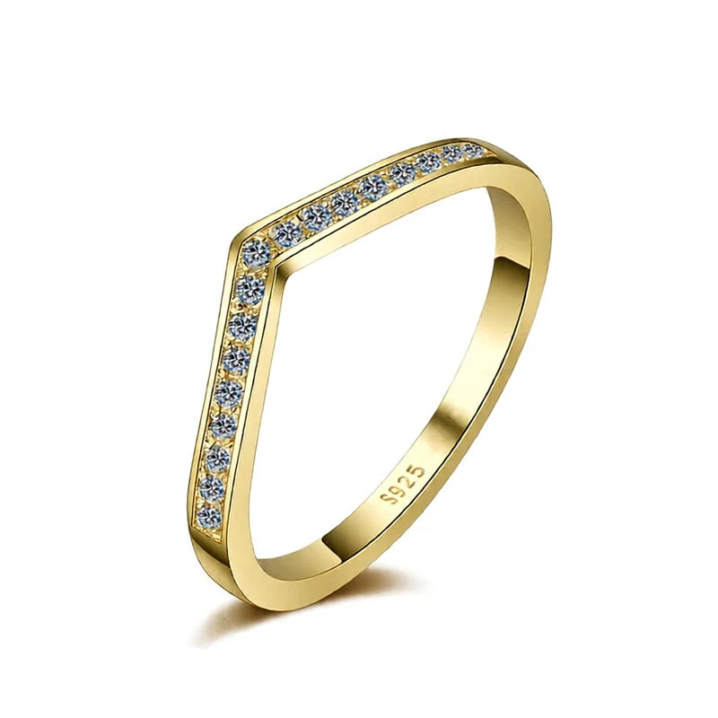 STRAZIA - Eternity Moissanite Ring 925 Sterling "BEST SELLER 2026"