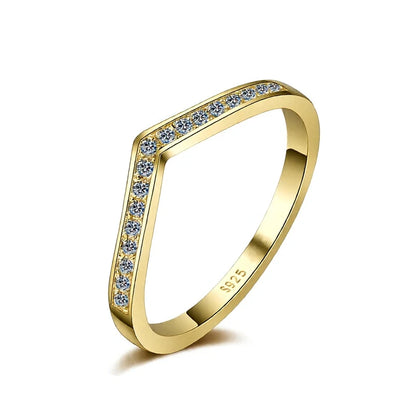 STRAZIA - Eternity Moissanite Ring 925 Sterling "BEST SELLER 2026"