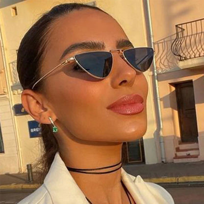 STRAZIA Eclipse-Cat Eye Sunglasses Vintage