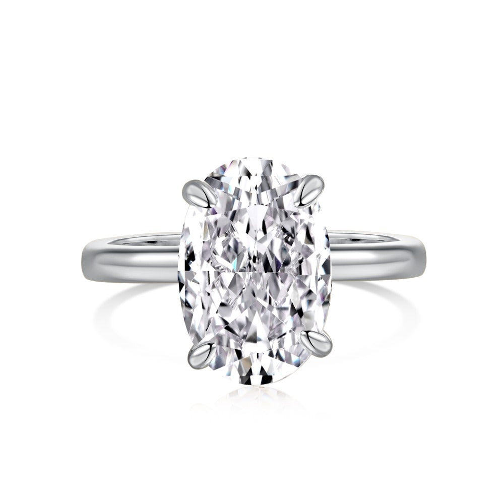 STRAZIA® - Anello ''VERITY'' in Argento S925 Placcato Oro 18K – Eleganza e Raffinatezza