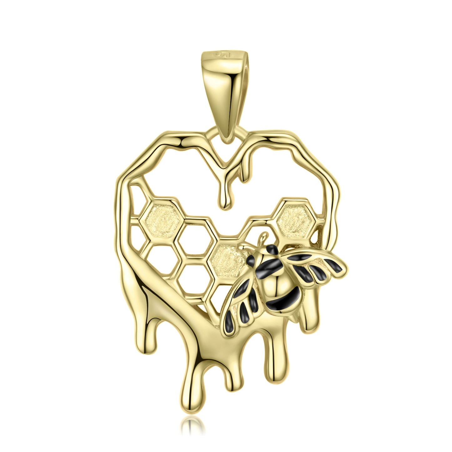STRAZIA®-Collana Honey S925 Sterling Silver Gold-plated