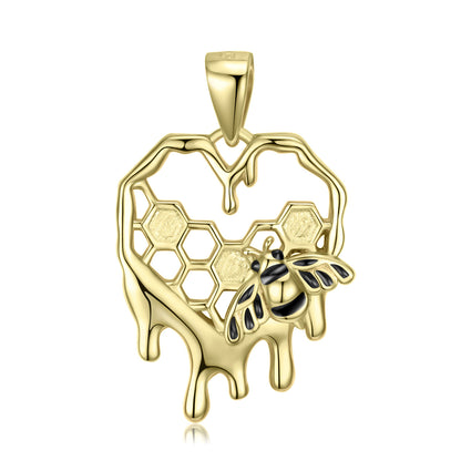 STRAZIA®-Collana Honey S925 Sterling Silver Gold-plated